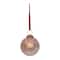 3" Rusted Violet Mercury Glass Ball Ornaments. 6ct.